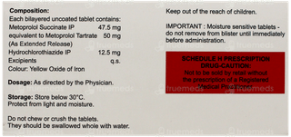 Met Xl H 50 Tablet 20